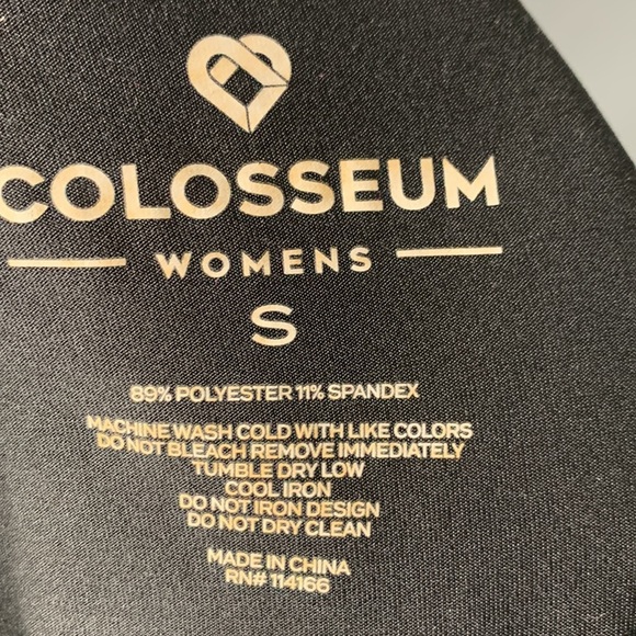 COLOSSEUM Black Bike Short Size Small‎ - Picture 8 of 9